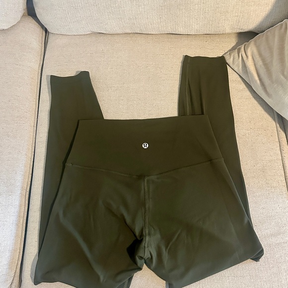 Align Lululemons for sale! Olive green - Picture 3 of 5